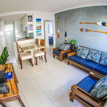 5E-Pe Na Areia Da Praia Do Tombo, 2 Quartos, Ar Cond, 2 Banheiros,2 Vagas+Roupas De Cama Guarujá Exterior foto