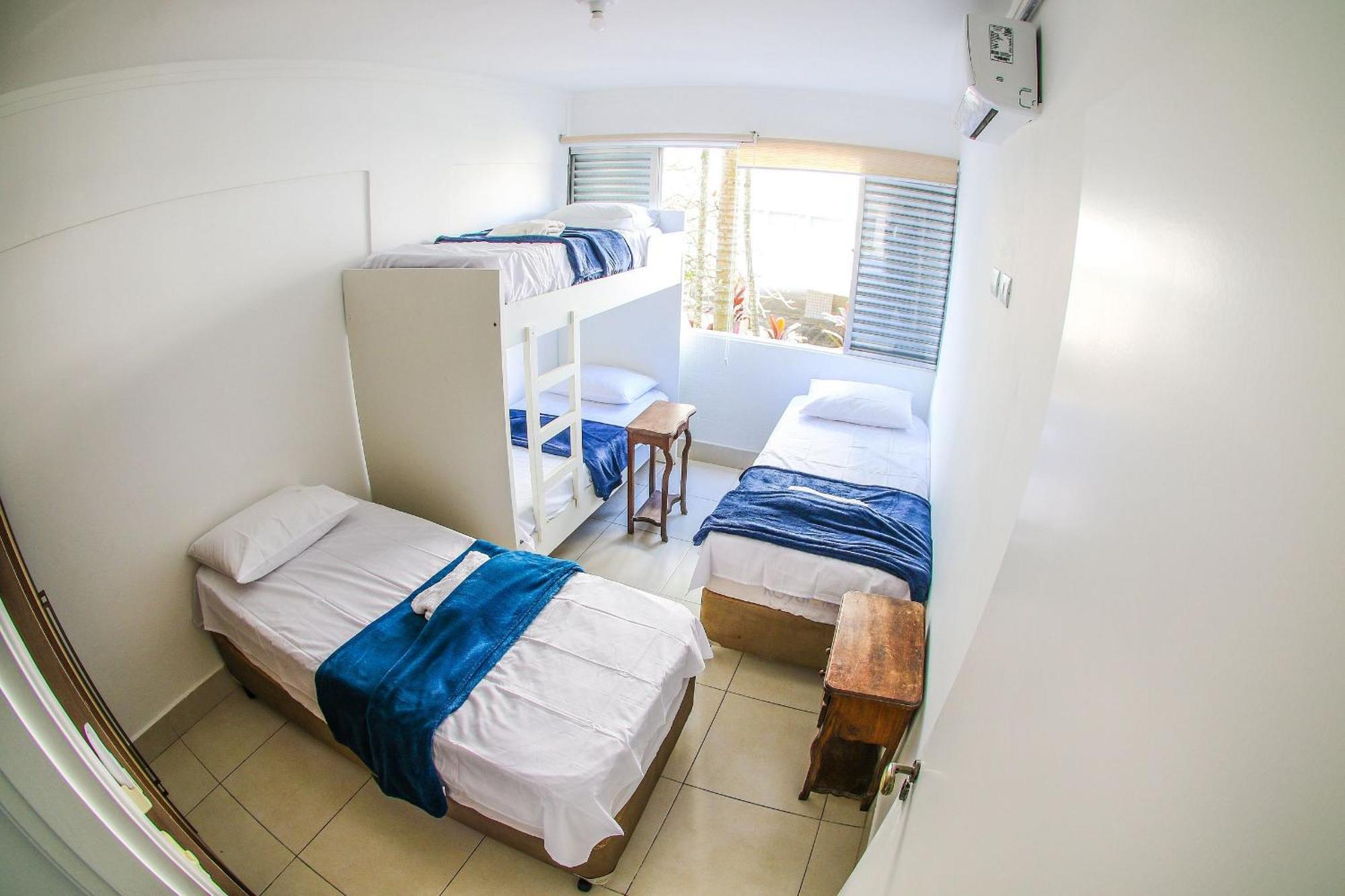 5E-Pe Na Areia Da Praia Do Tombo, 2 Quartos, Ar Cond, 2 Banheiros,2 Vagas+Roupas De Cama Guarujá Exterior foto